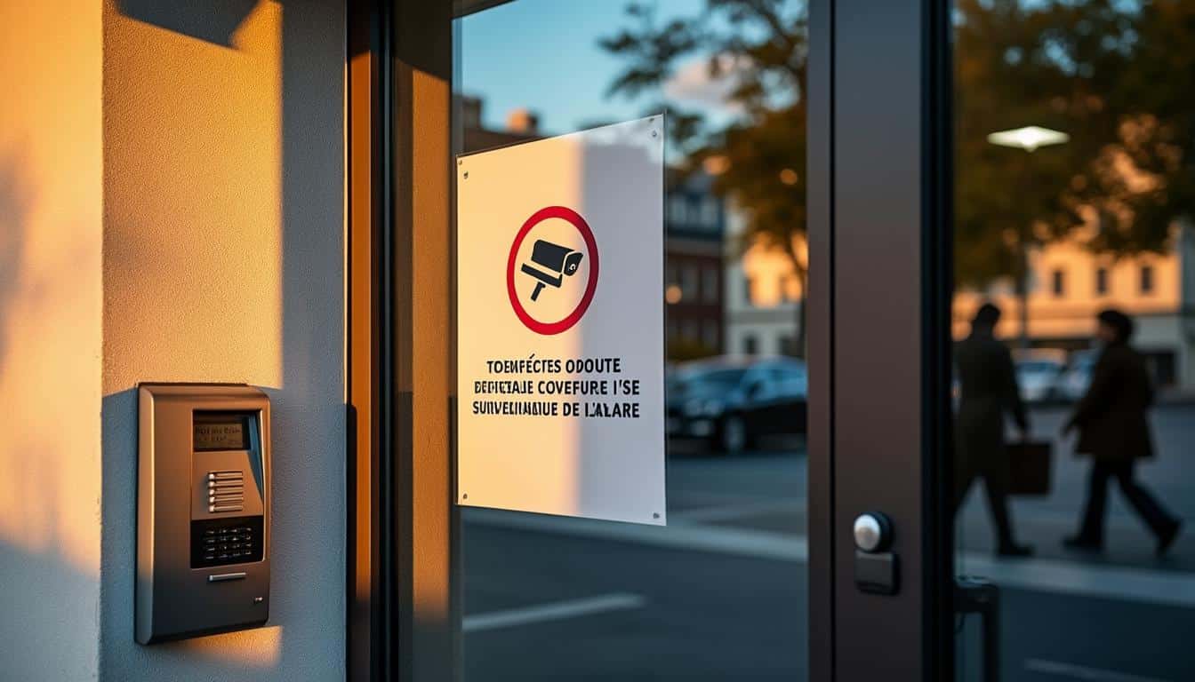 Illustration: Cadre légal et obligations d’affichage de vidéosurveillance