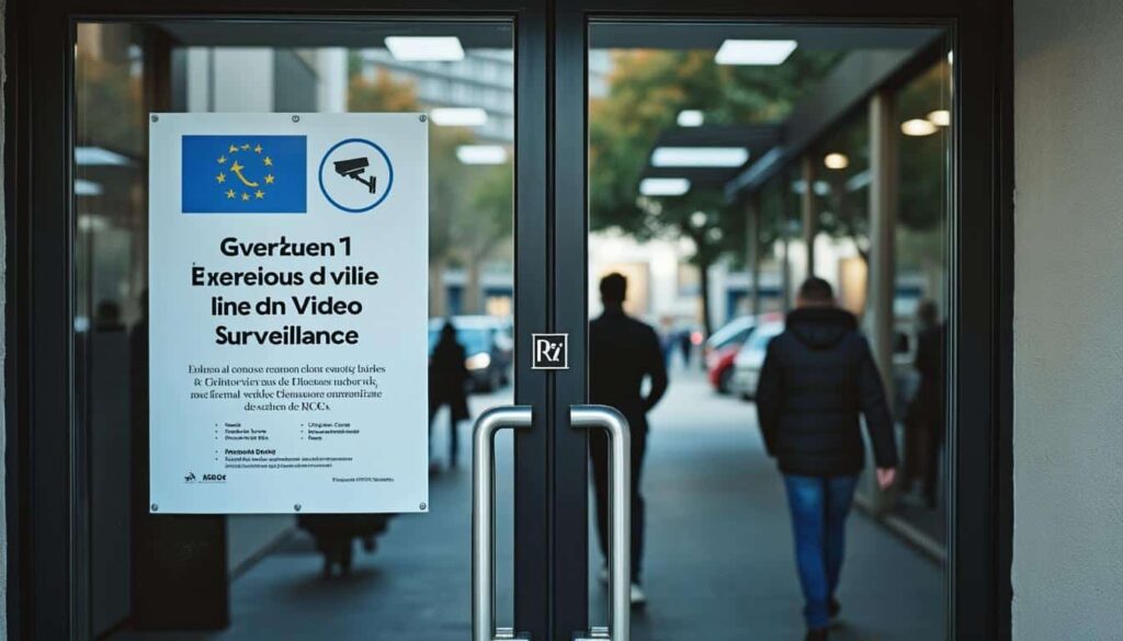 Affiche de vidéosurveillance : obligations, mentions et conseils