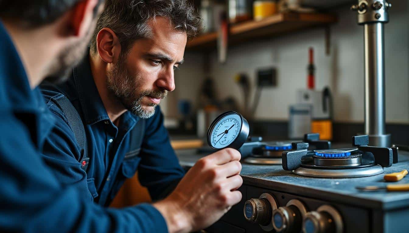 Illustration: Comprendre le rôle de la pression dans une chaudière à gaz