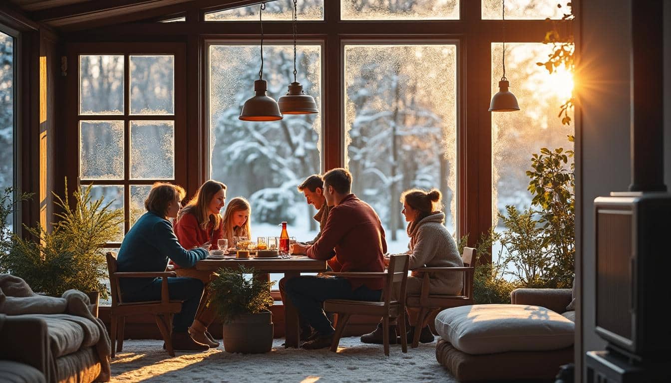 Illustration: Pourquoi chauffer une véranda de 20m2 et comprendre ses spécificités thermiques ?