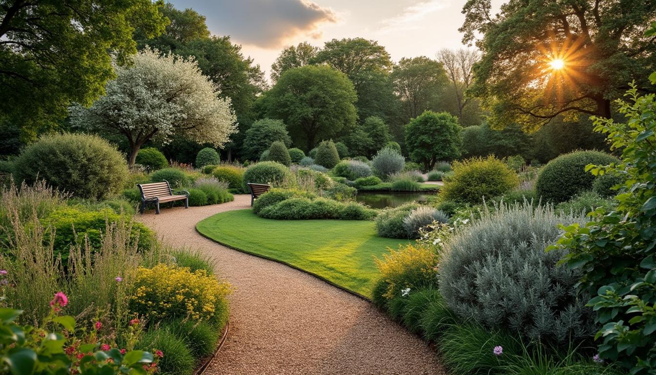 Illustration: Définition et origines du jardin paysagé