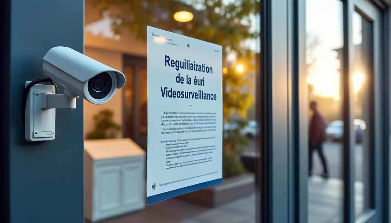 Illustration: Définition et cadre juridique de la vidéosurveillance en copropriété