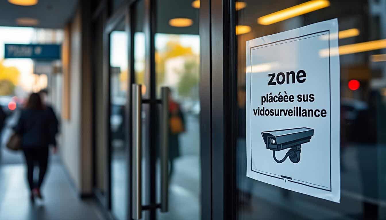 Modèle d’affiche de vidéosurveillance PDF gratuit : guide pratique et conformité