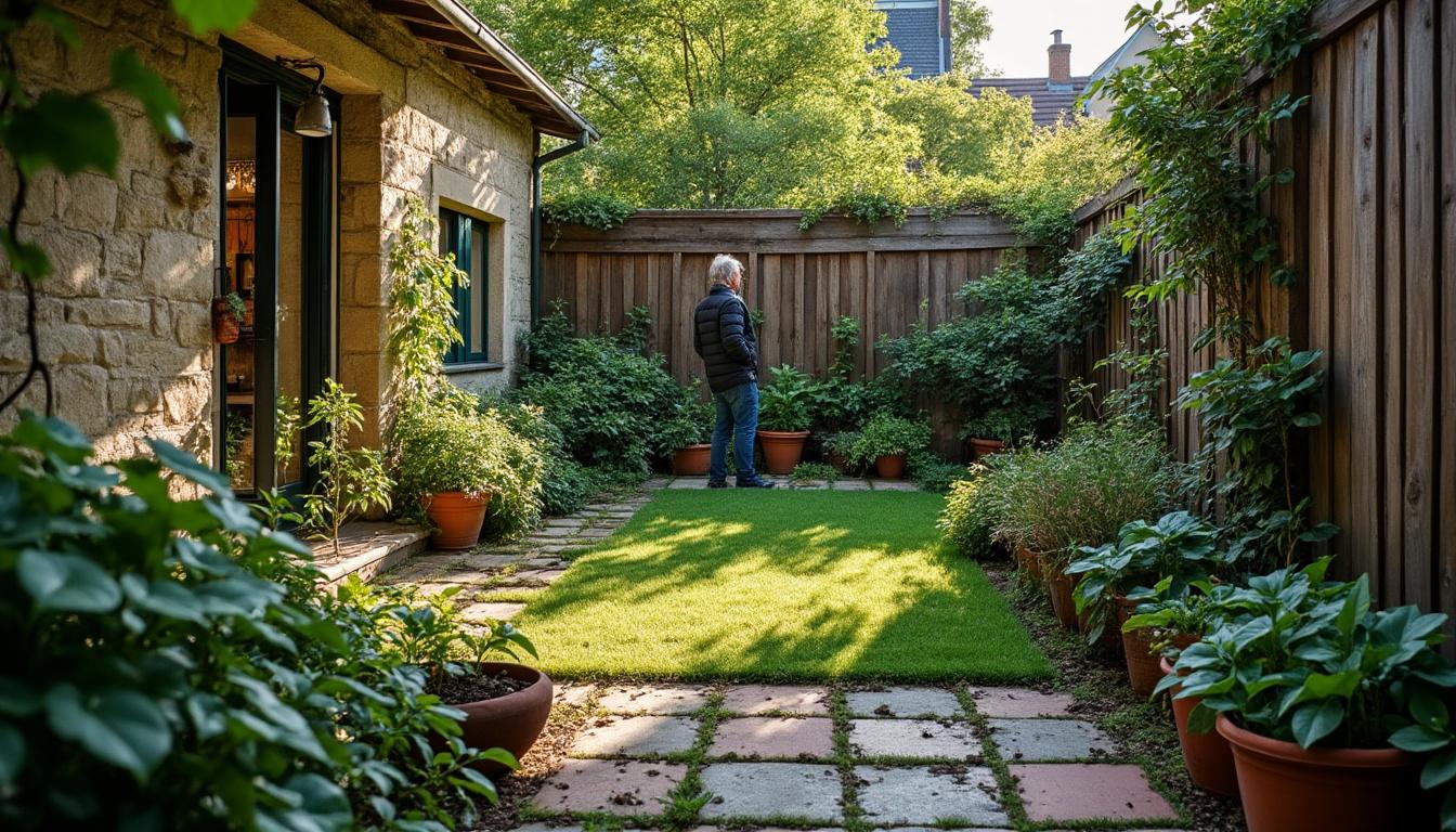 Illustration: Comprendre les spécificités d’un petit jardin avant de paysager