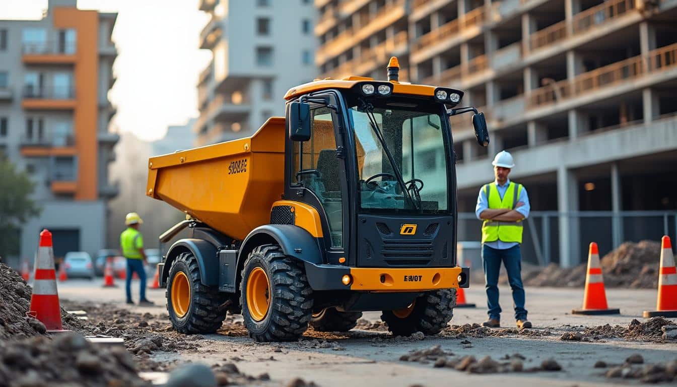 Illustration: Définition et caractéristiques d’un petit camion grue