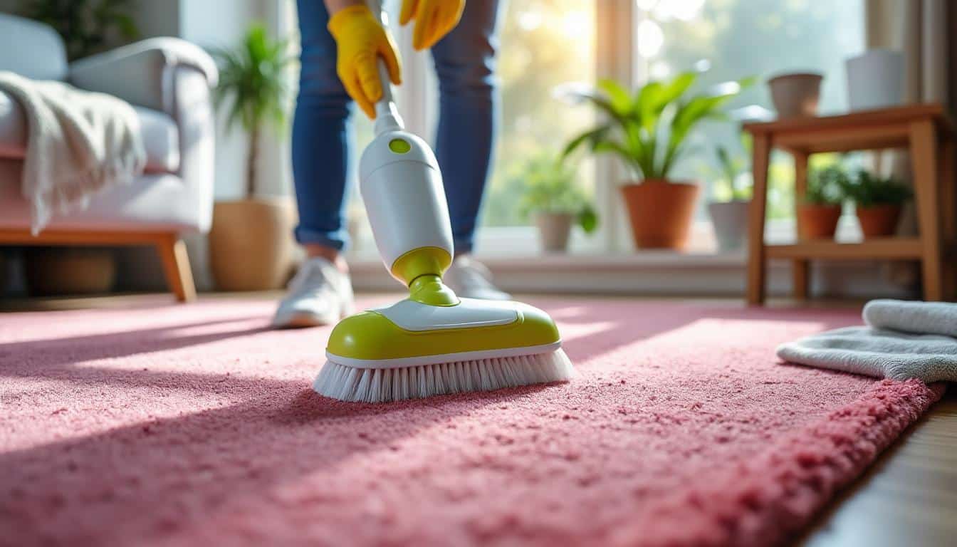 Illustration: Méthodes et conseils pour utiliser un produit pour nettoyer les moquettes