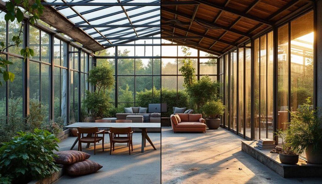 Rénovation de véranda avant/après : conseils et exemples inspirants