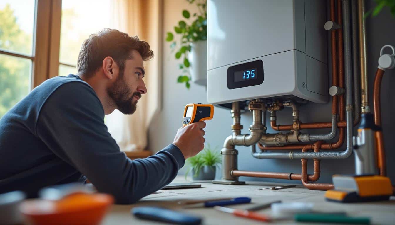 Illustration: Comprendre la température de l’eau des radiateurs d’une chaudière gaz