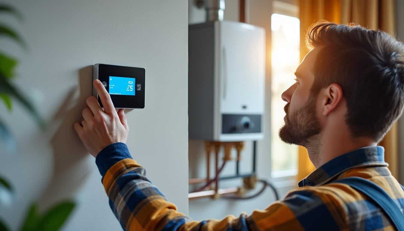 Illustration: Définition et fonctionnement du thermostat pour chaudière au gaz