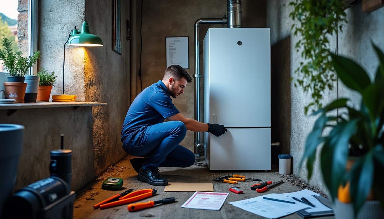 Illustration: Définition de la TVA appliquée à la chaudière au gaz