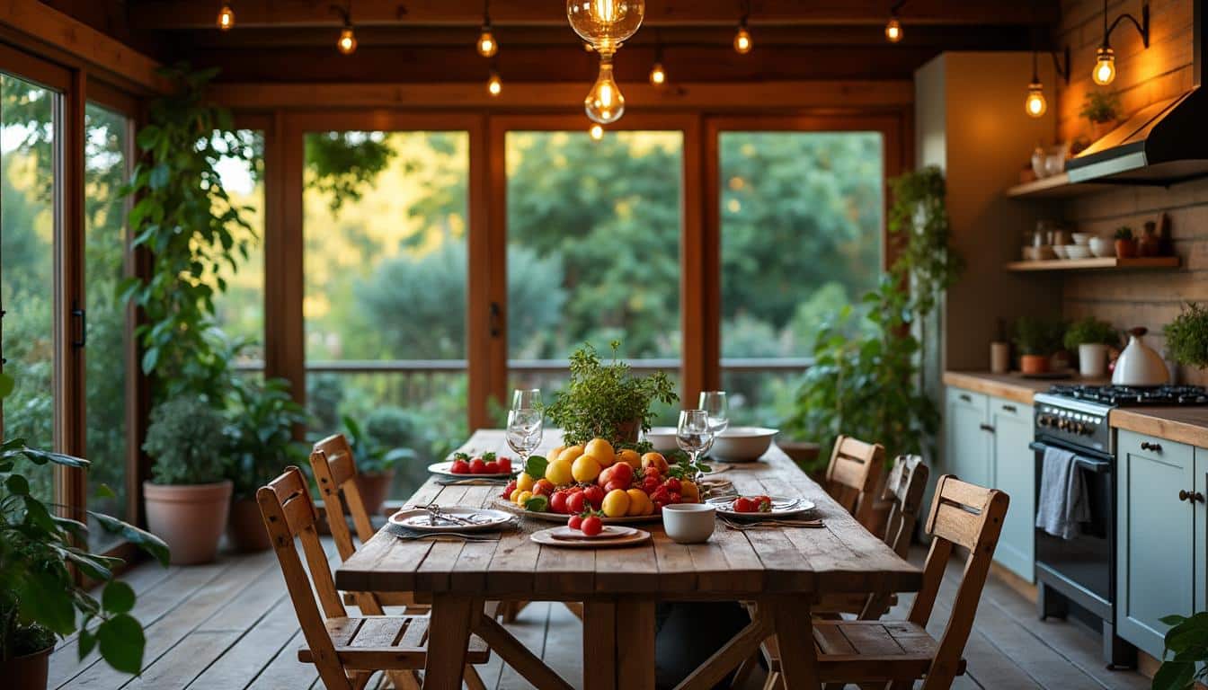 Aménager une véranda cuisine : conseils, idées et inspirations