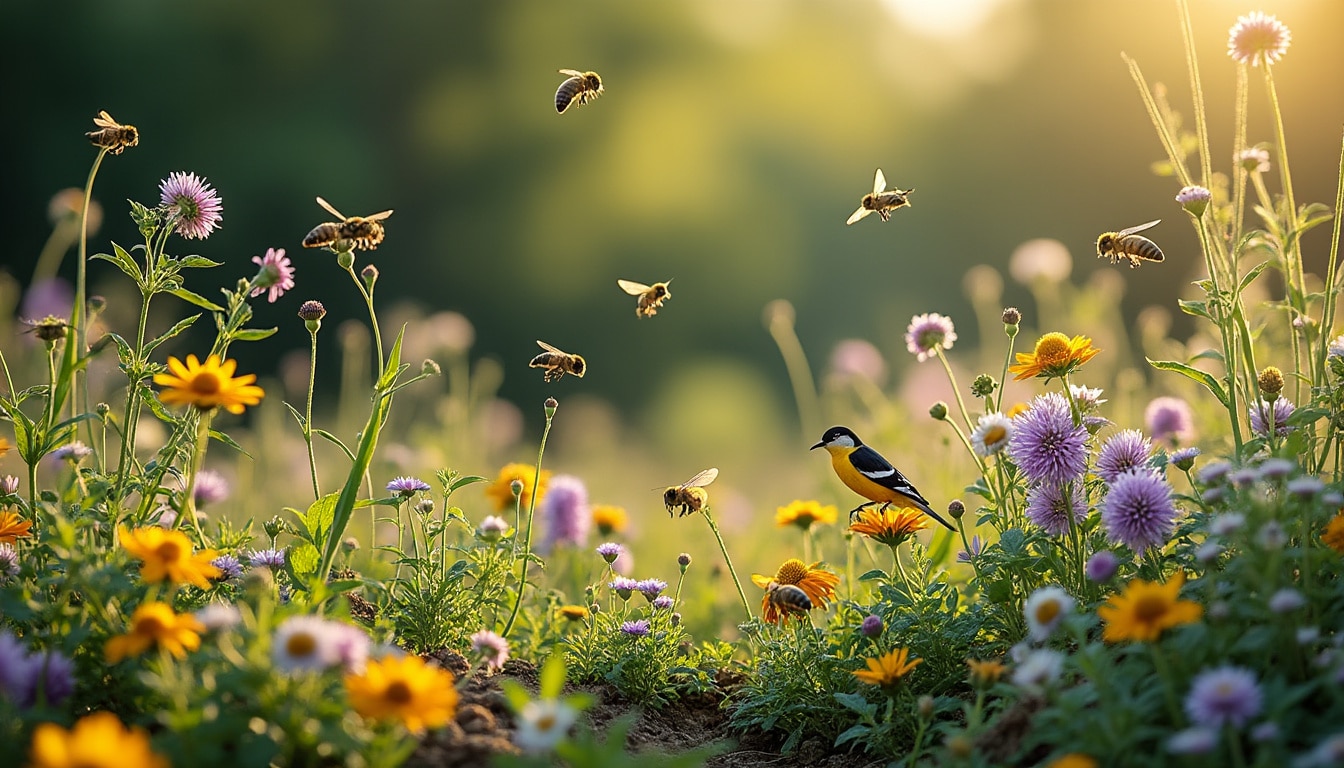 Illustration: Philosophie, principes et valeurs du jardin du tiers paysage