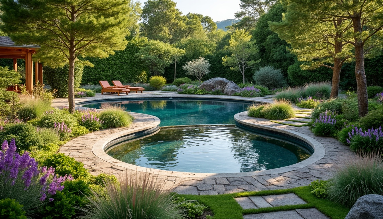 Illustration: Définition et principes d’un jardin paysager autour de la piscine