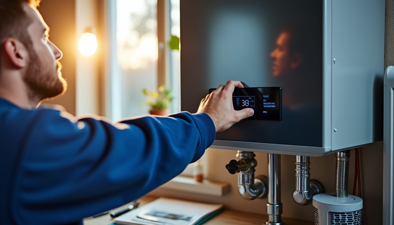 Illustration: Définition et importance du réglage de la température du chauffage d’une chaudière gaz