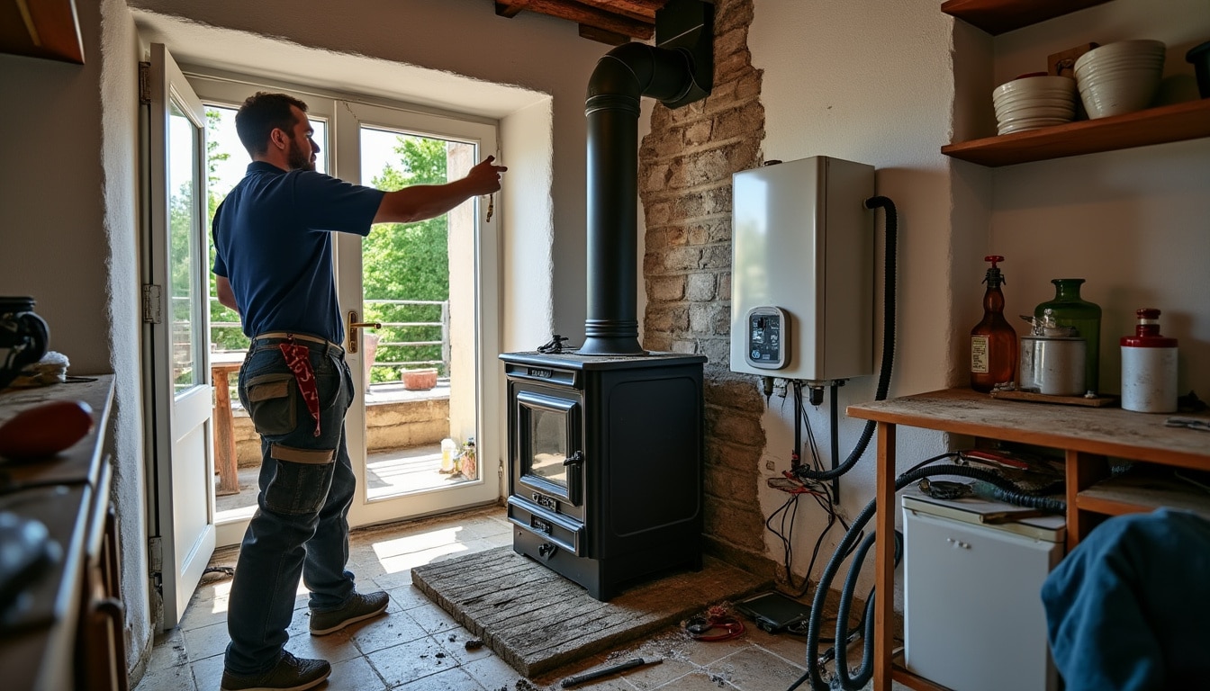 Illustration: Comprendre le remplacement d’une chaudière gaz par une pompe à chaleur