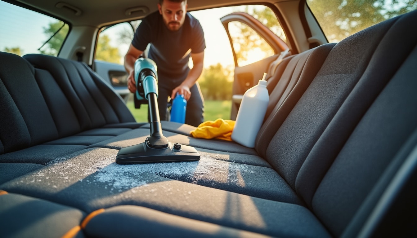 Illustration: Pourquoi et comment nettoyer la moquette de voiture régulièrement ?