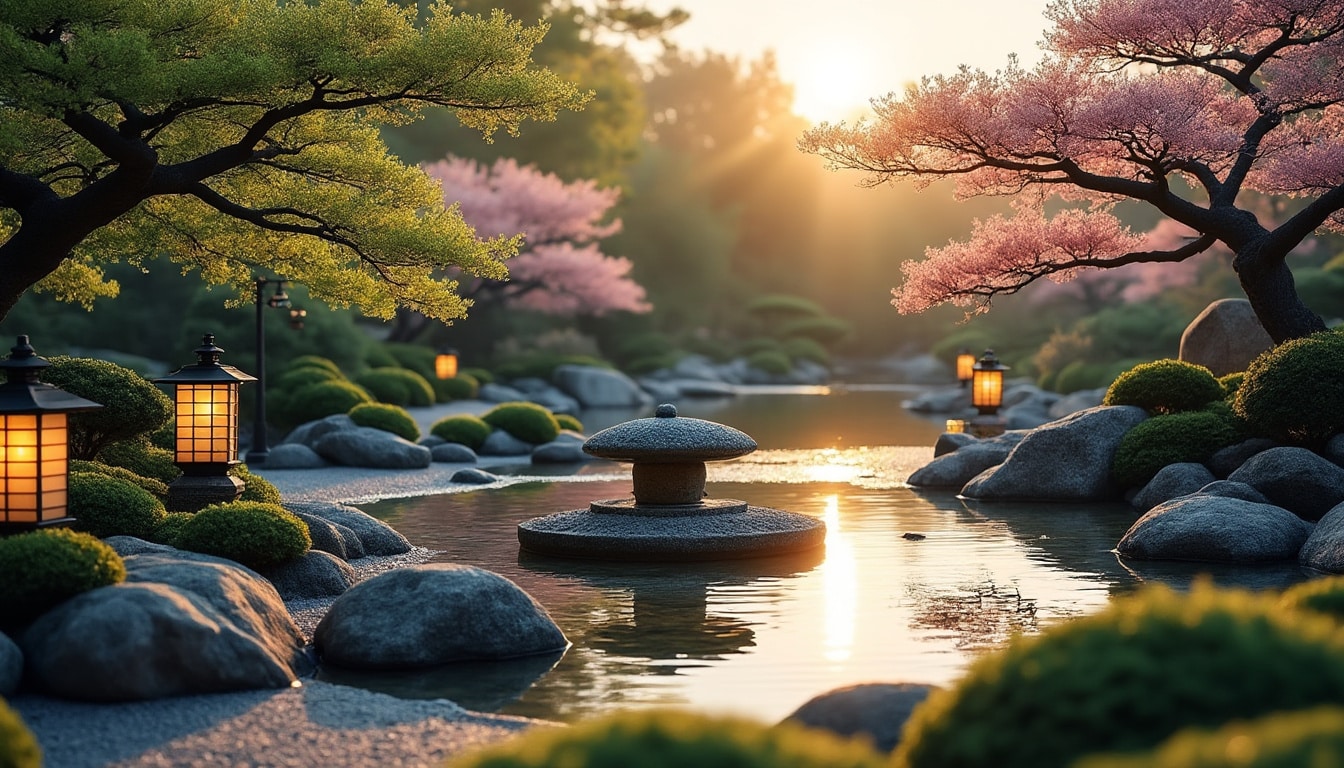 Le jardin paysager zen : conseils pour un espace apaisant