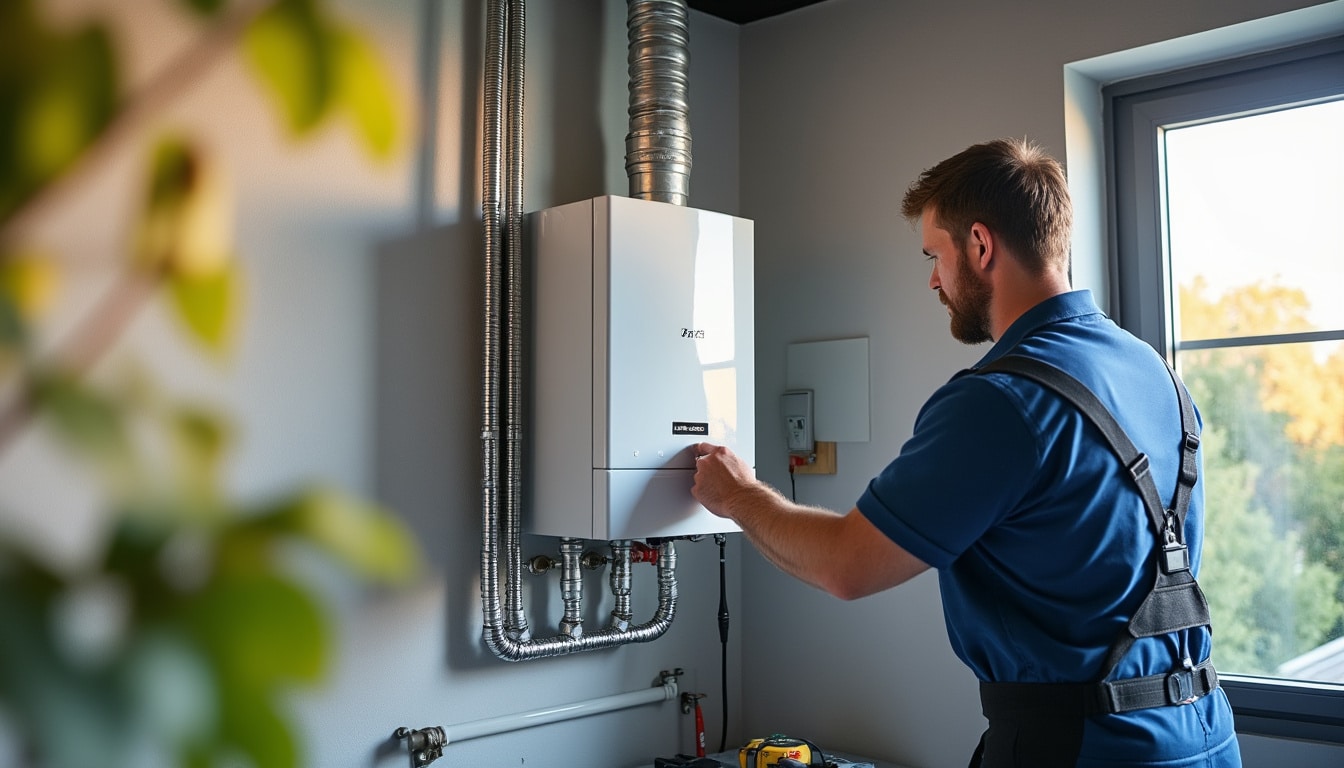 Illustration: Fonctionnement technique et types de sorties ventouse de chaudière gaz