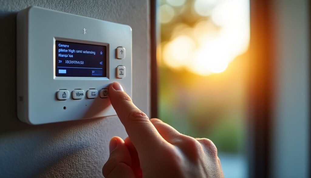 Chauffage solaire : thermostat et configuration, éviter l’erreur