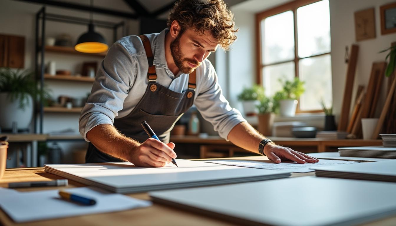 Illustration: Comprendre les caractéristiques des lambris en PVC avant la découpe