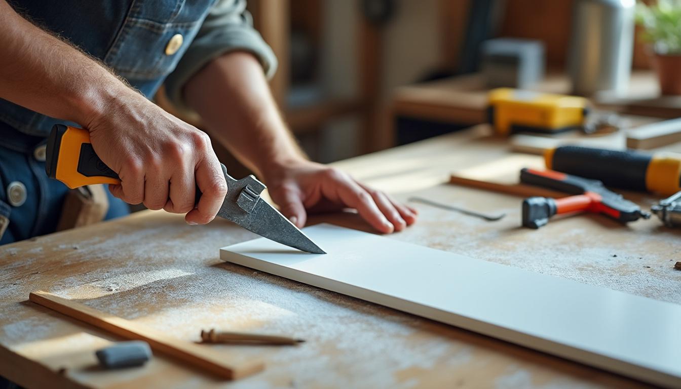 Comment couper des lambris en PVC : guide pratique et astuces