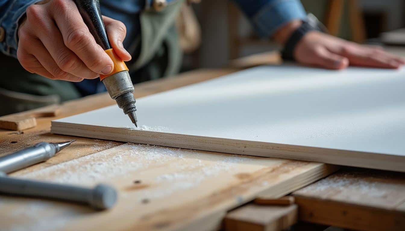 Agrafes pour lambris PVC : fixation solide et pose facile