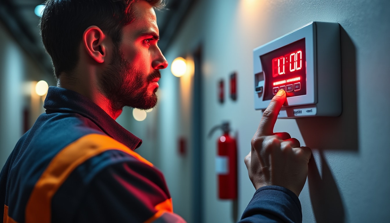 Illustration: Comprendre le fonctionnement et l’importance de l’alarme incendie