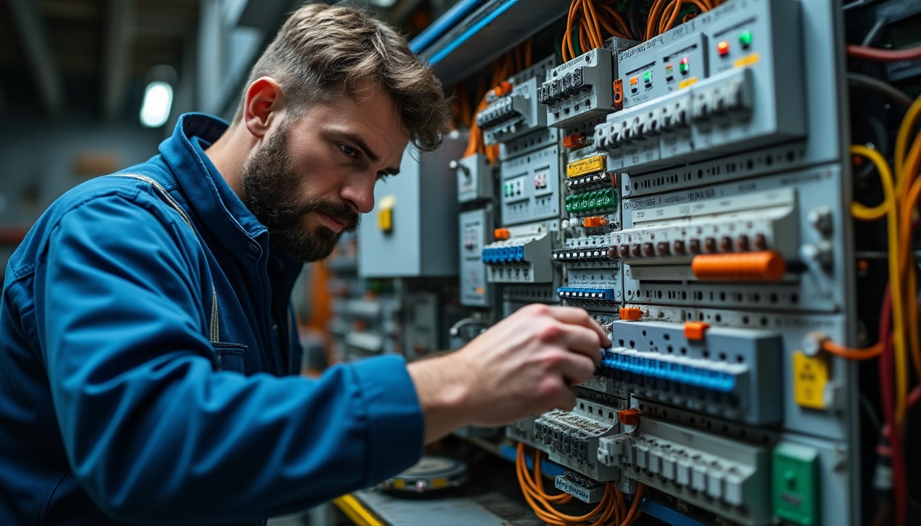 Illustration: Comprendre le rôle essentiel des icônes dans un tableau électrique