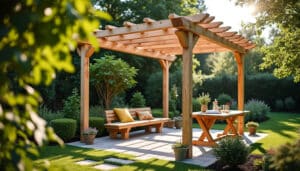 Plan de pergola en bois gratuit : guide complet pour réussir
