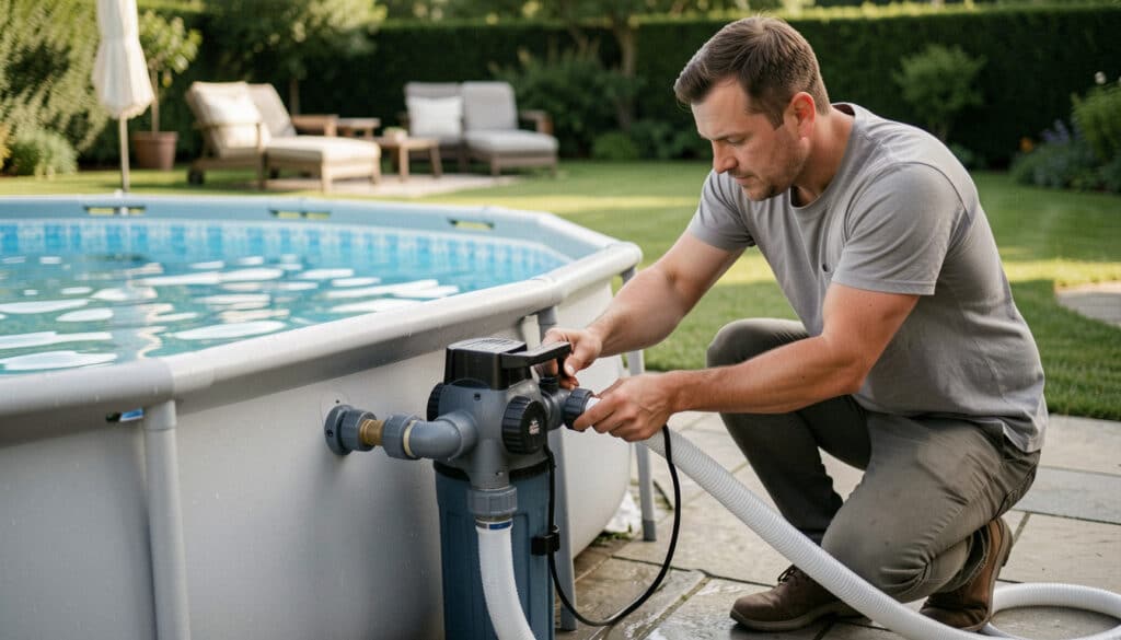 Brancher une pompe de piscine Intex sans se tromper