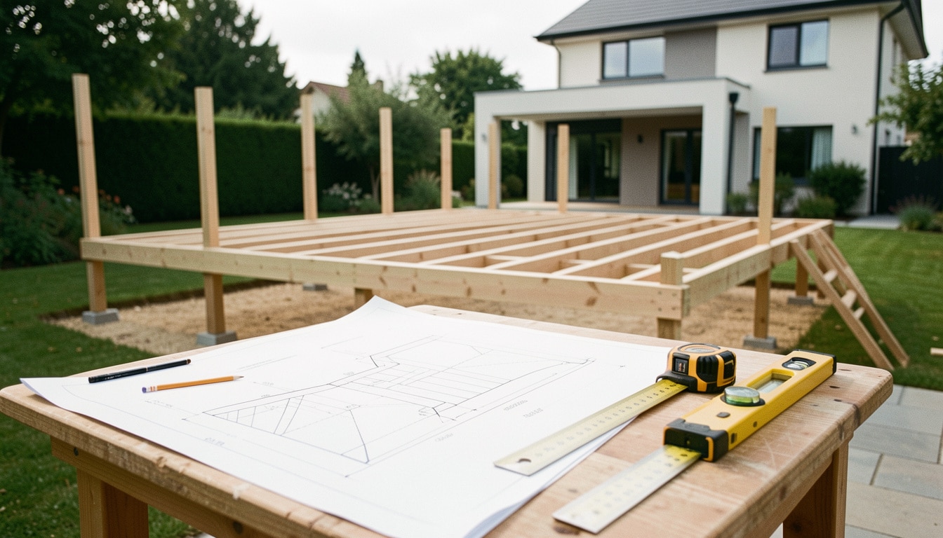 Plan de terrasse en bois sur pilotis sans erreur