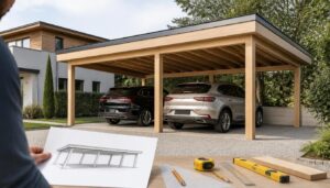 Plan de carport en bois pour 2 voitures sans erreur